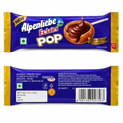 ALPENLIEBE ECLAIRS POP RICH CHOCO CENTRE - 8g